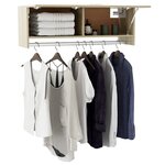 vidaXL Garde-robe chêne sonoma 100x32 5x35 cm bois d'ingénierie