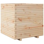 vidaXL Jardinière 70x70x72 cm bois de pin massif