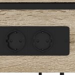 vidaXL Cabinet de chevet Chêne sonoma 28.1 x 40.9 x 75 cm