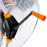 vidaXL Chariot d'enrouleur de tuyau de 110 m 1/2" ou 80 m 3/4" acier