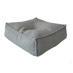 Petit Pouf enfant bouclé gris