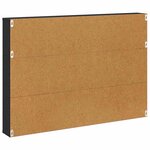 vidaXL Étagère à magazines 2 Pièces Chêne noir 100 x 12 x 70 cm