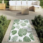 vidaXL Tapis d'extérieur ARAKIL vert 80x150 cm PP