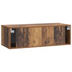 vidaXL Meuble TV mural Bois ancien 98 x 41 x 30 cm Bois d'ingénierie