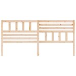 vidaXL Tête de lit 186x4x100 cm Bois massif de pin