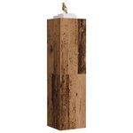 vidaXL Meuble TV vieux bois 30 5x30x110 cm bois d'ingénierie