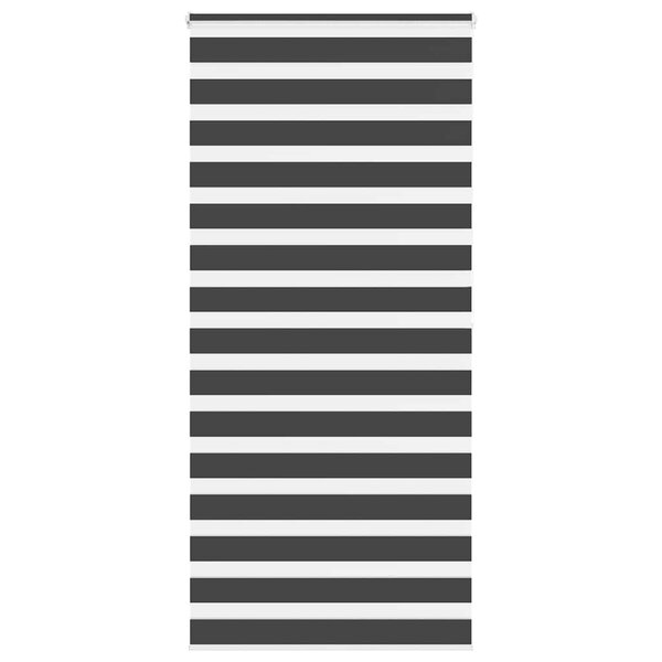 vidaXL Store zèbre noir 100x200 cm largeur du tissu 95 9 cm polyester