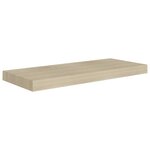 vidaXL Étagère flottante murale chêne 60x23 5x3 8 cm MDF