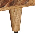 vidaXL Table basse Marron 80 x 54 x 40 cm Bois de mangue massif