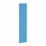 vidaXL Store plissé bleu 50x200 cm largeur du tissu 49 4 cm polyester
