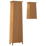 vidaXL Ensemble de meubles de salle de bain 2 Pièces bois de pin massif
