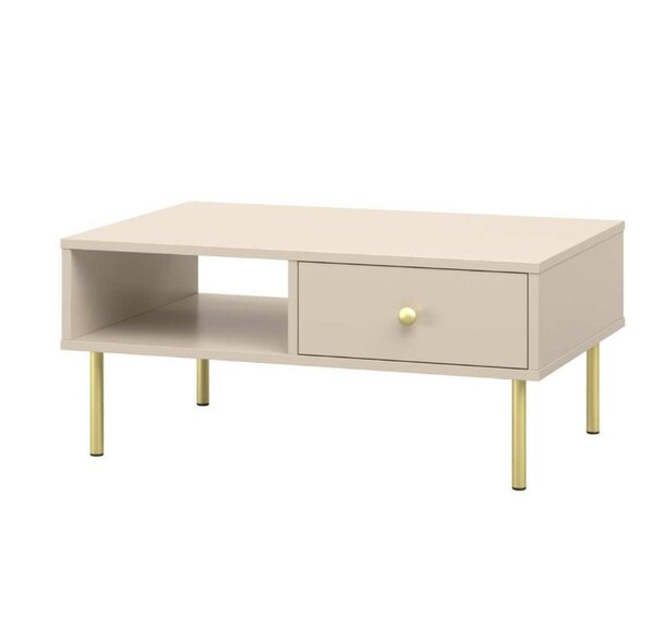 Table basse Venus Cashmere avec tiroir