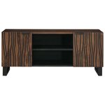 vidaXL Unites TV Noyer 105 x 33 x 46 cm Bois d'ingénierie