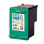 Cartouche d'encre authentique HP 351XL Couleur - programme SECOND