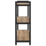 vidaXL Bibliothèque chêne artisanal 80 x 30 x 83 cm Bois d'ingénierie