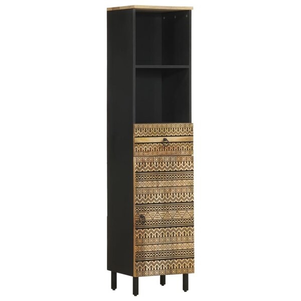 vidaXL Armoire de salle de bain 38x33 5x160 cm bois massif de manguier