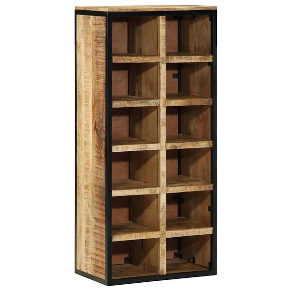 vidaXL Cabinet à chaussures avec stockage Marron 50 x 30 x 110 cm