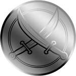 Pièce de monnaie en Platine 12 Dollars g 0.031 (1/1000 oz) Millésime 2026 PRIVATEERS VS PIRATES 1/1000 (PRÉCOMMANDE)
