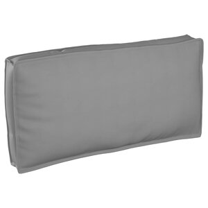 vidaXL Coussin Gris 120 x 60 x 12 cm Tissu Oxford