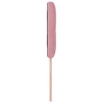 Tête de lit capitonnée rose 80 cm en velours