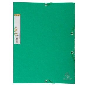 Chemise à élast.3Rab FOREVER Vert F/Vert C. x 25 EXACOMPTA