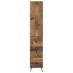 vidaXL Ensemble de Meubles 2 Pièces Bois ancien 34 5 x 34 5 x 90 cm