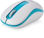 Souris sans fil rapoo m10 plus (blanc/bleu)