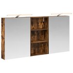 vidaXL Ensemble de Meubles de Salle de Bain 3 Pièces 140 x 14 5 x 70 cm