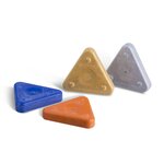 Triangles magiques Crayon à la cire pour enfant 12 dont 1 doré et 1 argenté