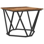 vidaXL Tables d'appoint 2 Pièces en bois ancien et en bois d'ingénierie