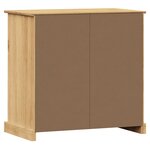 vidaXL Buffet avec tiroirs VIGO 78x40x75 cm bois massif de pin