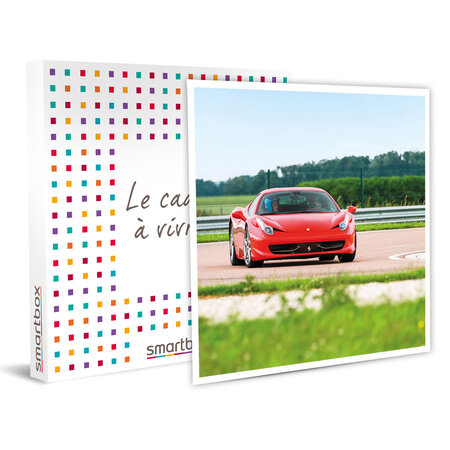 SMARTBOX - Coffret Cadeau - Pilotage de la puissante Ferrari 488 GTB sur le circuit de La Ferté-Gaucher -