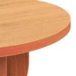 vidaXL Table d'appoint Marron cire 39.5 x 39.5 x 53.5 cm