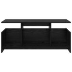 vidaXL Meuble TV Chêne noir 102 x 35 x 45 cm Bois d'ingénierie