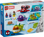 LEGO Marvel 11207 Spidey : les véhicules sous-marins  154 pièces  3 minifigurines