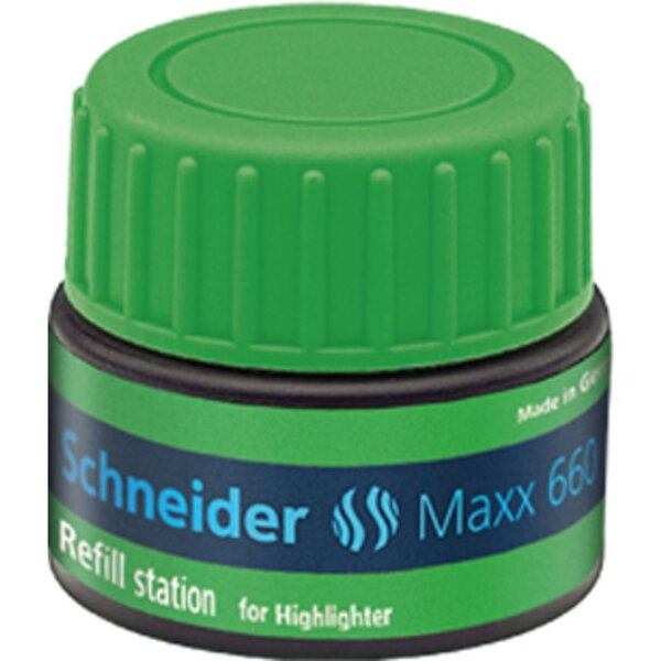 Station de recharge Maxx 660 vert pour Surligneur JOB SCHNEIDER