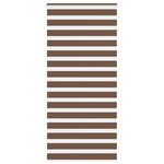 vidaXL Store zèbre marron 100x230 cm largeur du tissu 95 9cm polyester