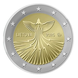 2 euros commémorative Lituanie 2026 - Indépendance énergétique.