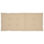 vidaXL Chaises pliables de jardin lot de 3 avec coussins Bois d'acacia
