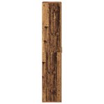 vidaXL Highboard Bois Vieilli 70x35x180 cm Bois aggloméré