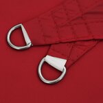vidaXL Voile de parasol tissu oxford rectangulaire 2x4 5 m rouge