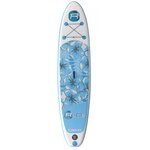 Stand up paddle gonflable flower rohe - 10'6'' (320cm) 30'' (76cm) 6'' (15cm) avec pompe  pagaie  leash et sac de transport