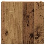 vidaXL Ensemble de meuble TV mural 5 Pièces vieux bois bois d'ingénierie