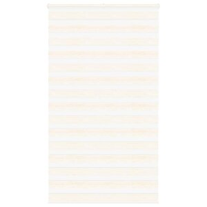 vidaXL Store zèbre beige marbré largeur du tissu 130 9 cm polyester