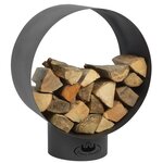 Esschert Design Support de stockage du bois de chauffage Rond FF282