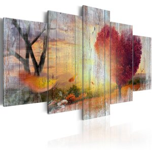 Tableau - lovers’ autumn l x h en cm 200x100