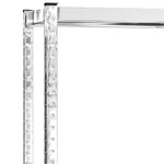 vidaXL Porte-pneus à 2 niveaux Argenté 110x40x110 cm Acier