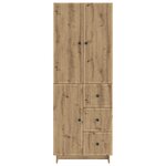 vidaXL Ensemble de Meubles 2 Pièces 66 x 34 5 x 90 cm Bois d'ingénierie