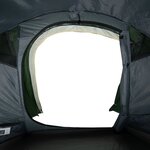 vidaXL Tente de camping tunnel 3 personnes vert imperméable