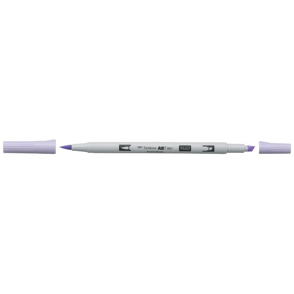 Marqueur Base Alcool Double Pointe ABT PRO 660 lavende blush TOMBOW